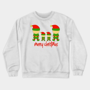 Elf family 4 Crewneck Sweatshirt